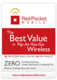 Red Pocket T-Mobile Payment = $60 Plan