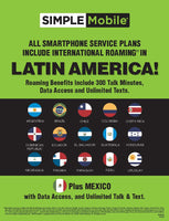 Payment = Simple Mobile $30 Unlimited Talk, Text, Int'l Text & 5gb Data + International Talk