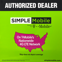 BYOP = Simple Mobile $25 Unlimited Talk, Text, Int'l Text & 5gb Data + International Talk + sim card+ New Number