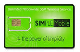 BYOP = Simple Mobile $120/ 3 month Unlimited Talk, Text, Int'l Text & 15gb Data + Intl Talk + Sim Card+ New Number