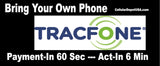 BYOP = Tracfone By T-Mobile $20 Unlimited Talk and Text, 1gb Web + Sim Kit+ New Number  Smartphone Only