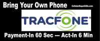 BYOP = Tracfone By T-Mobile $30 Unlimited Talk and Text, 3gb Web + Sim Kit+ New Number  Smartphone Only