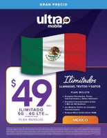 BYOP = Ultra Mobile $16 Talk + Text + 250mb web + Sim Kit + New Number