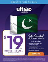 BYOP = Ultra Mobile 1 Year $240 Talk & Text, 2GB Web + Sim Kit + New Number