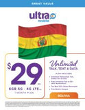 Ultra Mobile Hotspot #13 = $50 Plan 40GB 5G, 4G LTE Data  + Sim Card + New Number + ZTE Hotspot Device