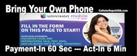 BYOP = Ultra Mobile 1 Year $480 Talk & Text, 15GB Web + Sim Kit + New Number